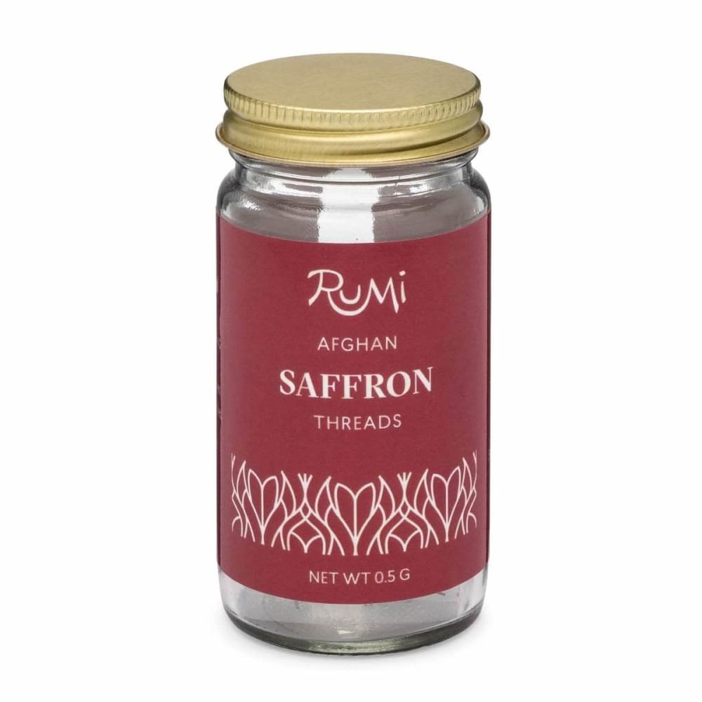 RUMI SPICE Rumi Spice Saffron Threads Glass Jar, 0.5 Gm