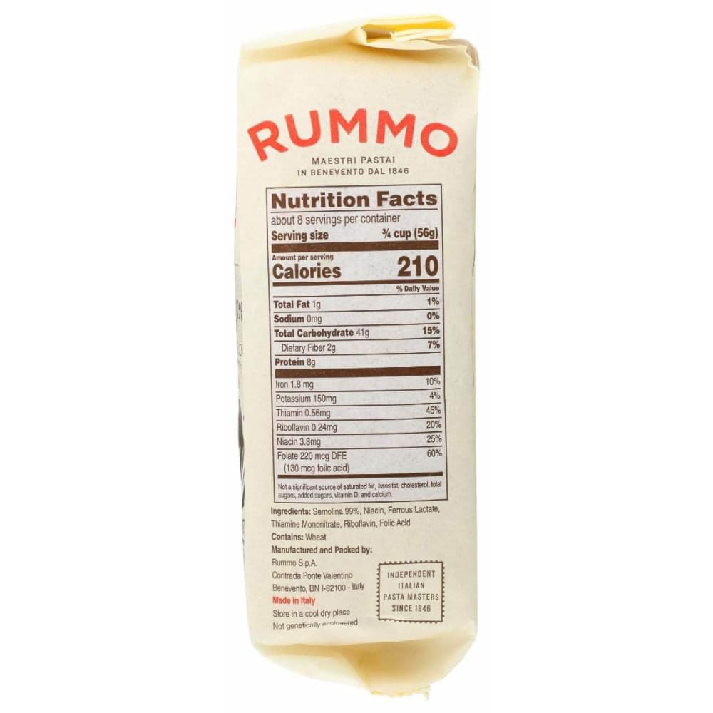 RUMMO Rummo Pasta Rigatoni, 16 Oz