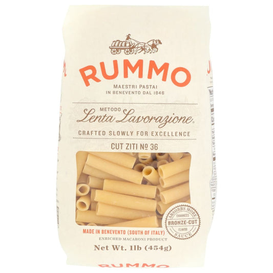 RUMMO: Ziti Cut Pasta 16 oz (Pack of 5) - Grocery > Meal Ingredients > Noodles & Pasta - RUMMO