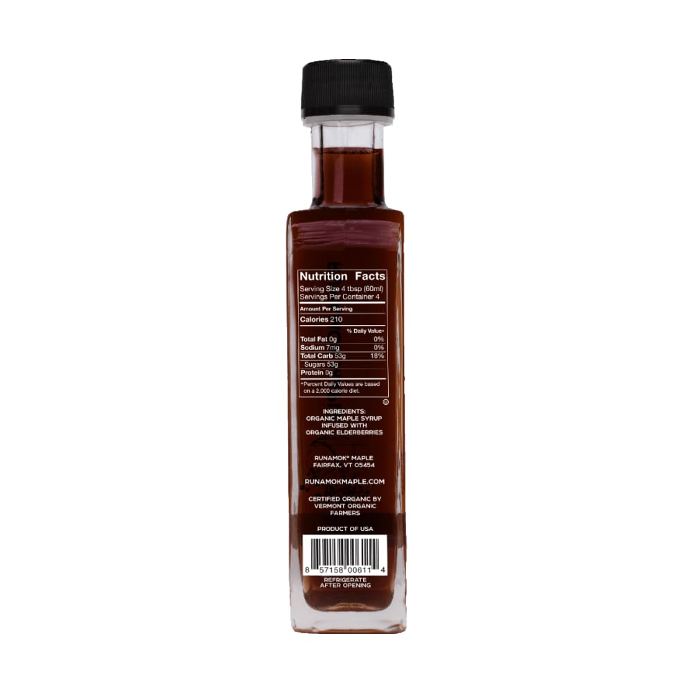 RUNAMOK MAPLE Grocery > Breakfast > Breakfast Syrups RUNAMOK MAPLE: Elderberry Infused Maple Syrup, 8.45 fo