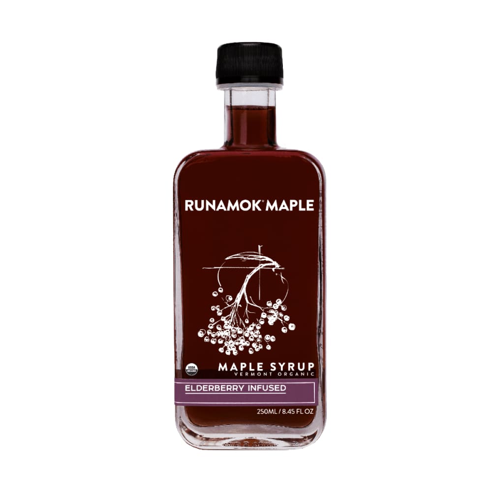 RUNAMOK MAPLE Grocery > Breakfast > Breakfast Syrups RUNAMOK MAPLE: Elderberry Infused Maple Syrup, 8.45 fo