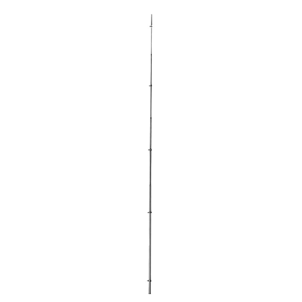 Rupp Center Rigger Pole - Aluminum/ Silver - 18’ - Hunting & Fishing | Outriggers - Rupp Marine