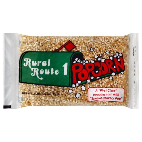 RURAL ROUTE: White Popcorn Kernal 2 LB (Pack of 4) - Grocery > Snacks > Popcorn - RURAL ROUTE