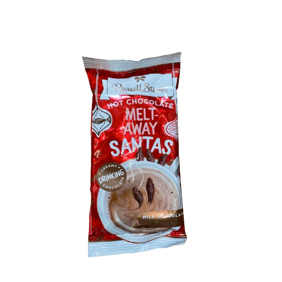 Russell Stover Hot Chocolate Melt-Away Santas Creamy Drinking Chocolate 1.7 oz. - Russell Stover