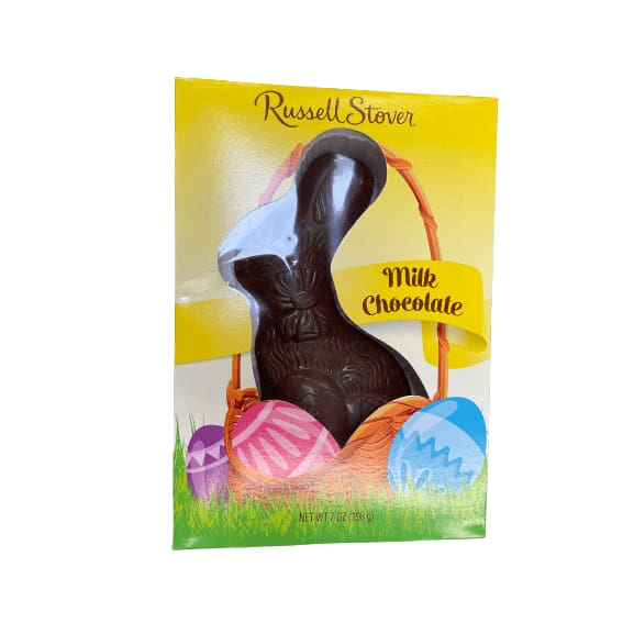 Russell Stover Russell Stover Milk Chocolate Flat Back Bunny, 7 Oz.