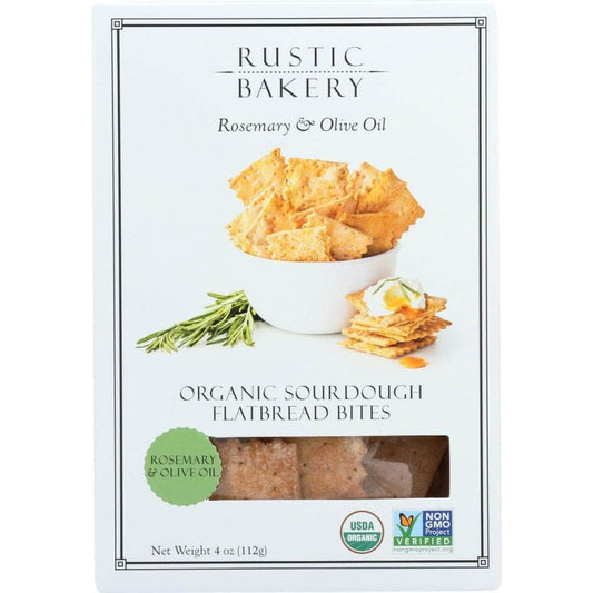 RUSTIC BAKERY RUSTIC BAKERY Flatbread Bite Rsmry Ooil, 4 oz