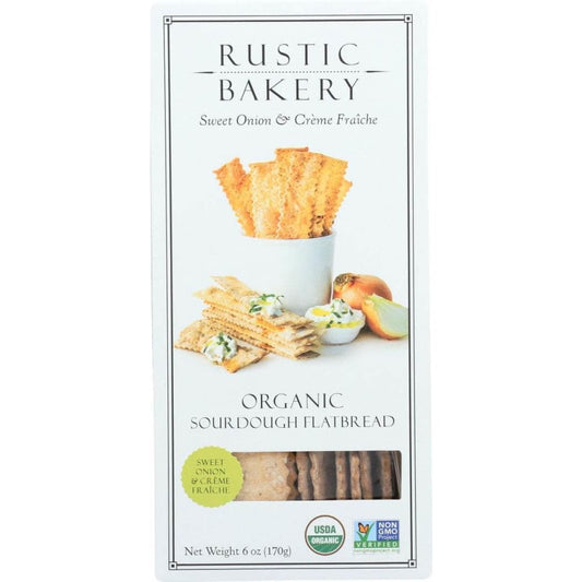 RUSTIC BAKERY RUSTIC BAKERY Flatbread Swt Onion Creme, 6 oz