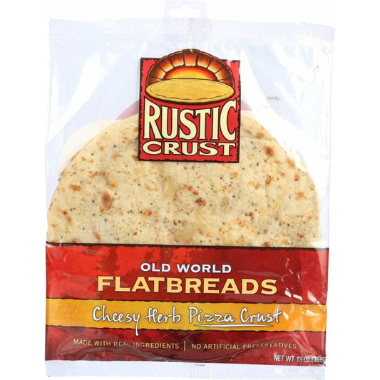 RUSTIC CRUST RUSTIC CRUST Pizza Crust 12In Chzy Herb, 13 oz