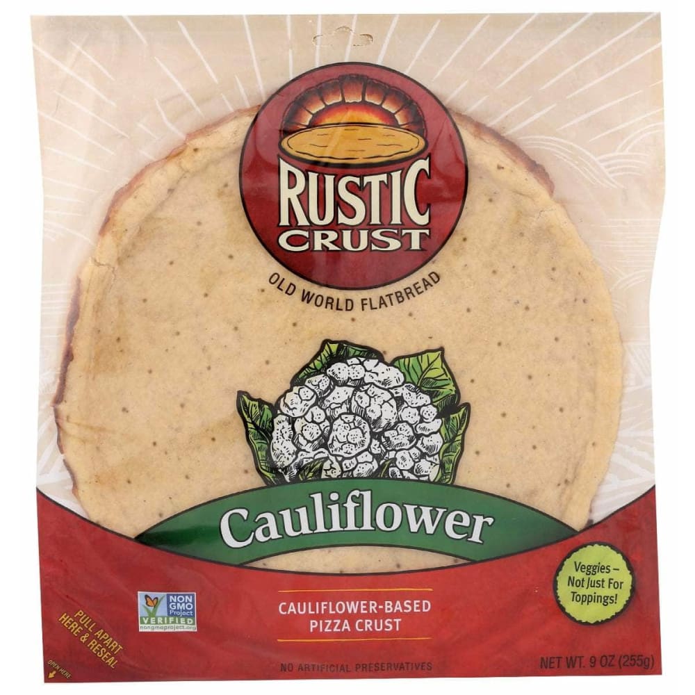 RUSTIC CRUST RUSTIC CRUST Pizza Crust Caulflwr 12In, 9 oz