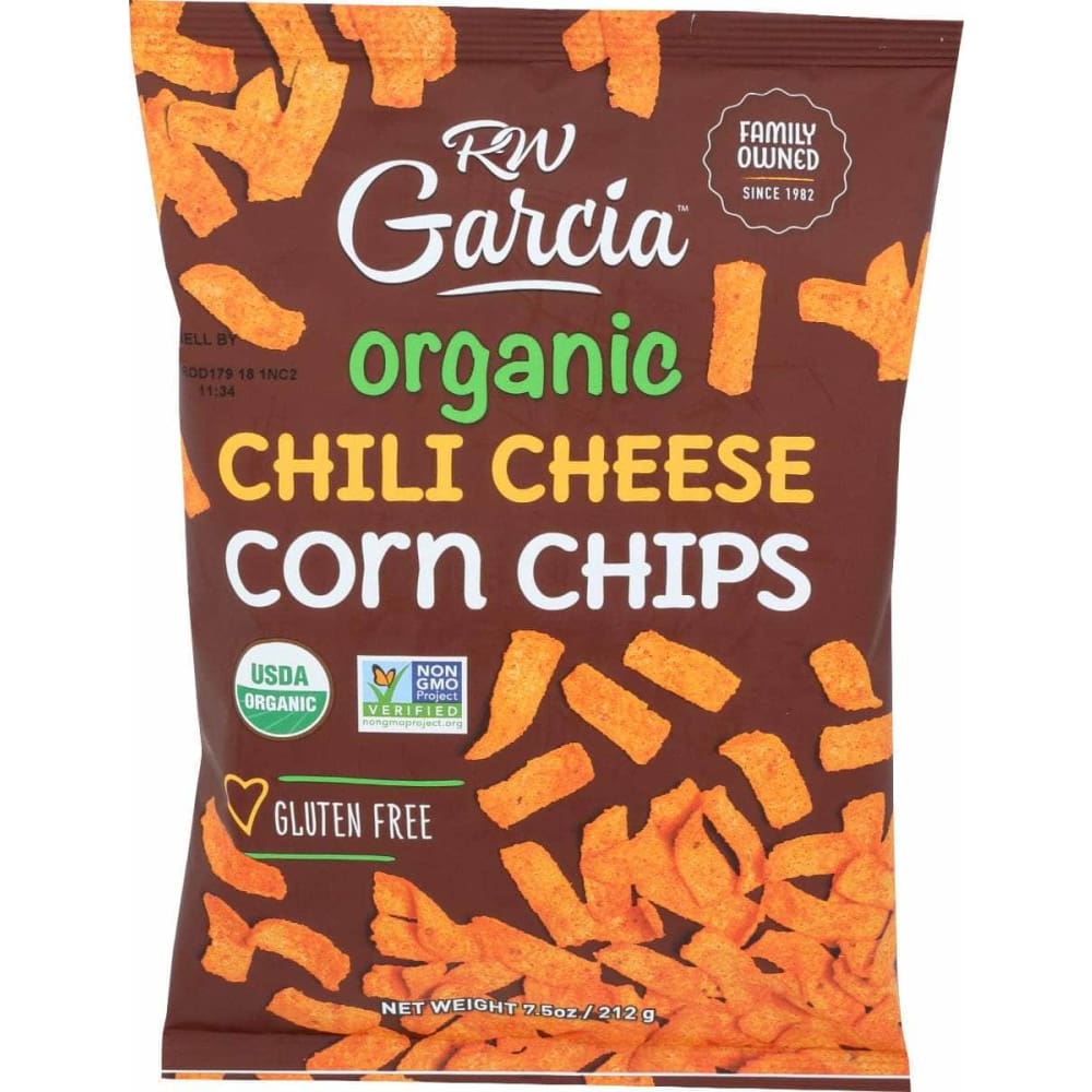RW GARCIA RW GARCIA Organic Chili Cheese Corn Chips, 7.5 oz