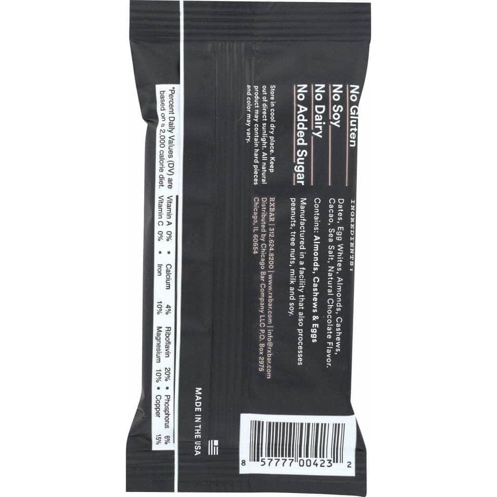 Rxbar Rxbar Bar Protein Chocolate Sea Salt, 1.8 oz