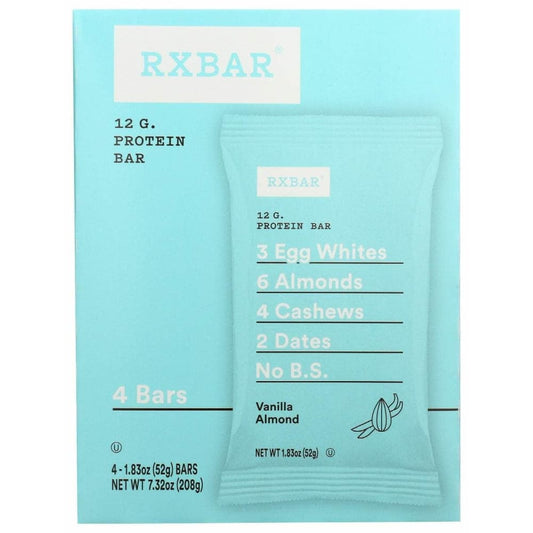 RXBAR RXBAR Vanilla Almond Bar 4 Count Bars, 7.32 oz