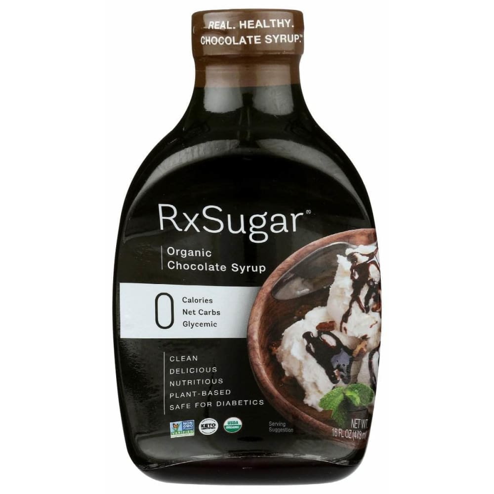 RXSUGAR Rxsugar Syrup Chocolate, 16 Fo