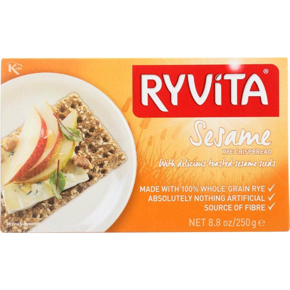 Ryvita Ryvita Crispbread Sesame Rye, 8.8 oz