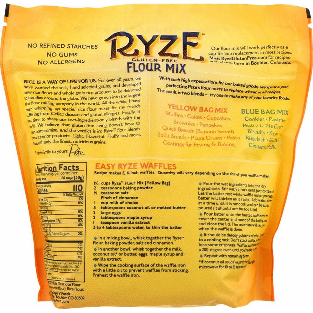 Ryze Ryze Gluten Free Flour Mix Yellow Bag, 32 oz