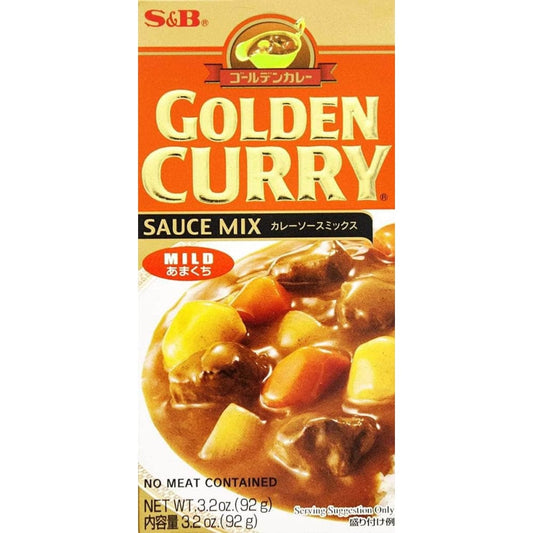 S & B S & B Golden Curry Mild Sauce Mix, 3.2 oz