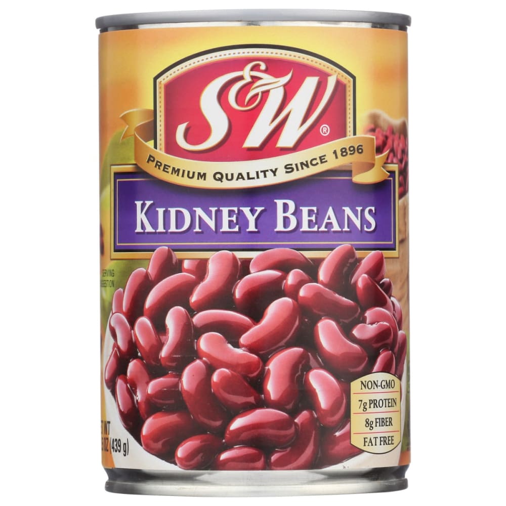 S & W: Red Kidney Beans 15.25 oz (Pack of 6) - Grocery > Meal Ingredients > Beans - S & W