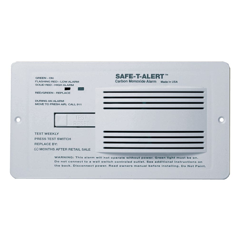 SafeTAlert 65 Series RV Flush Mount Carbon Monoxide Alarm ShelHealth