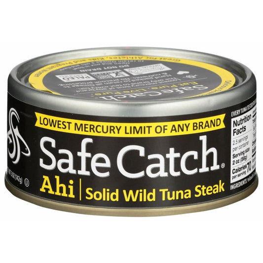 SAFE CATCH SAFECATCH Ahi Wild Yellowfin Tuna, 5 oz