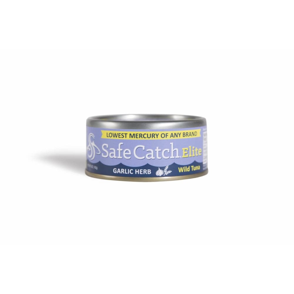 Safe Catch Safecatch Tuna Wild Elite Garlic Herb, 5 oz