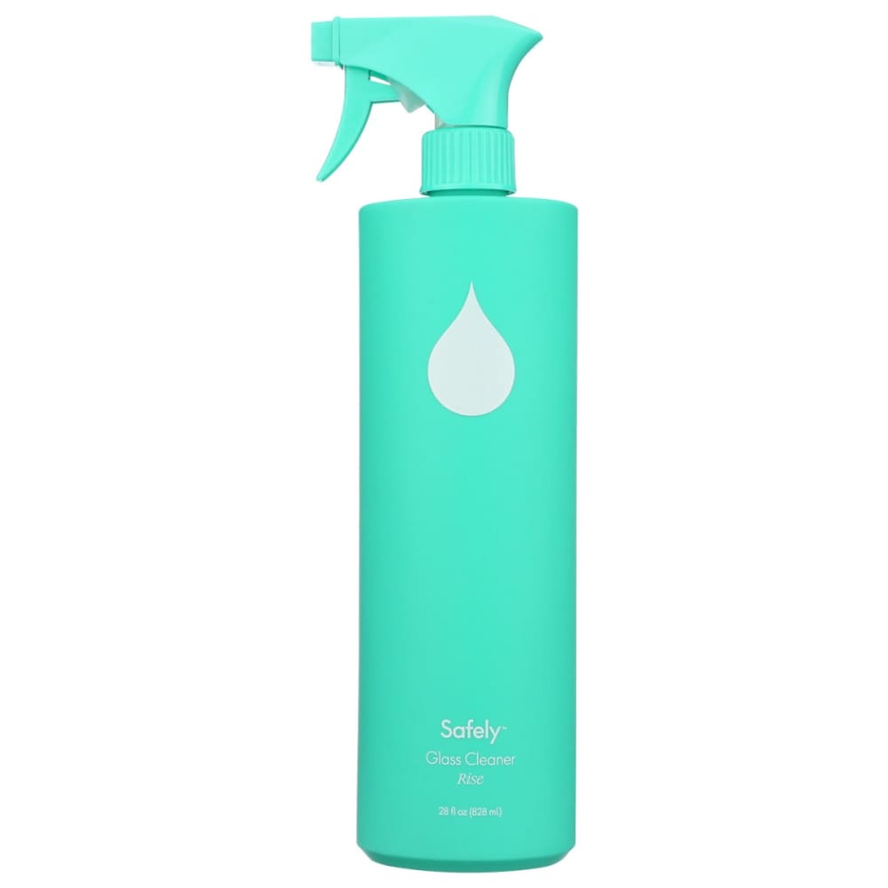 SAFELY: Glass Rise Cleaner 28 fo (Pack of 4) - General Merchandise > HOUSEHOLD CLEANERS & SUPPLIES > HOUSEHOLD CLEANERS - SAFELY