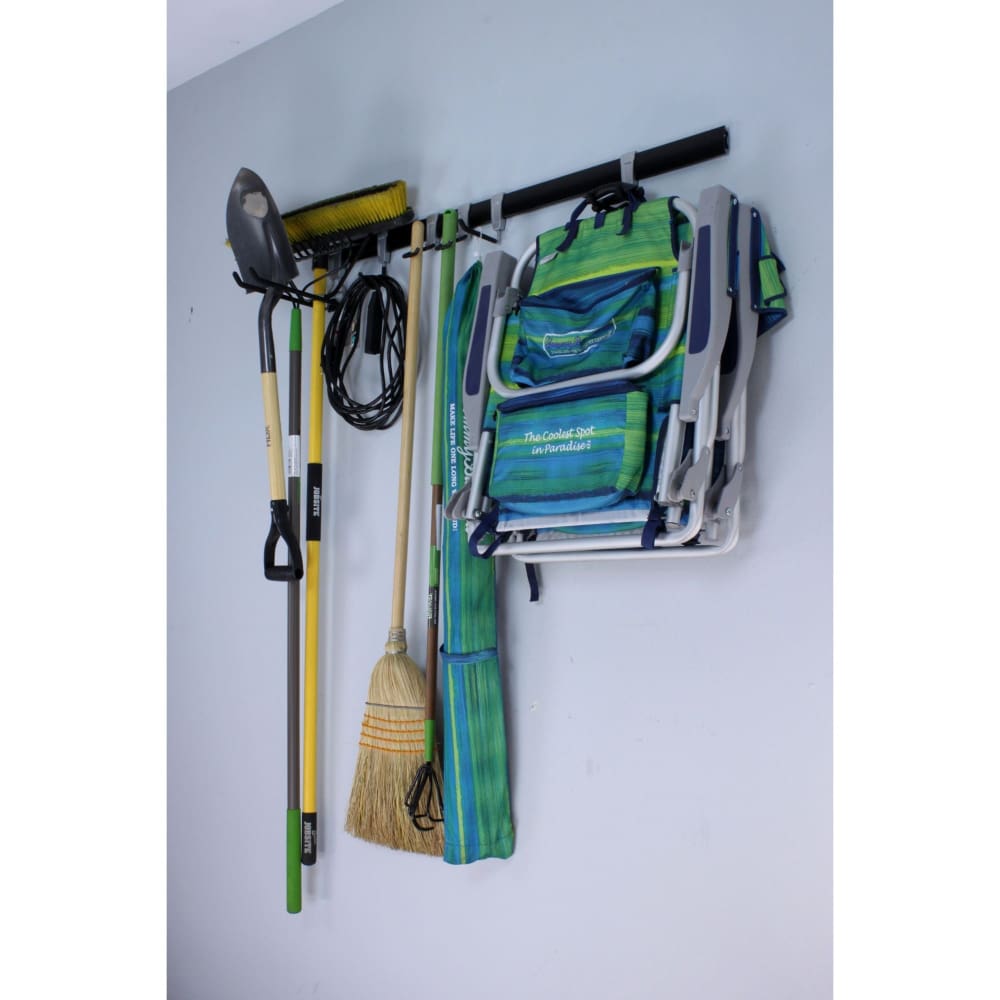 SafeRacks WallTrax Utility Storage Rail 2 pk. - SafeRacks