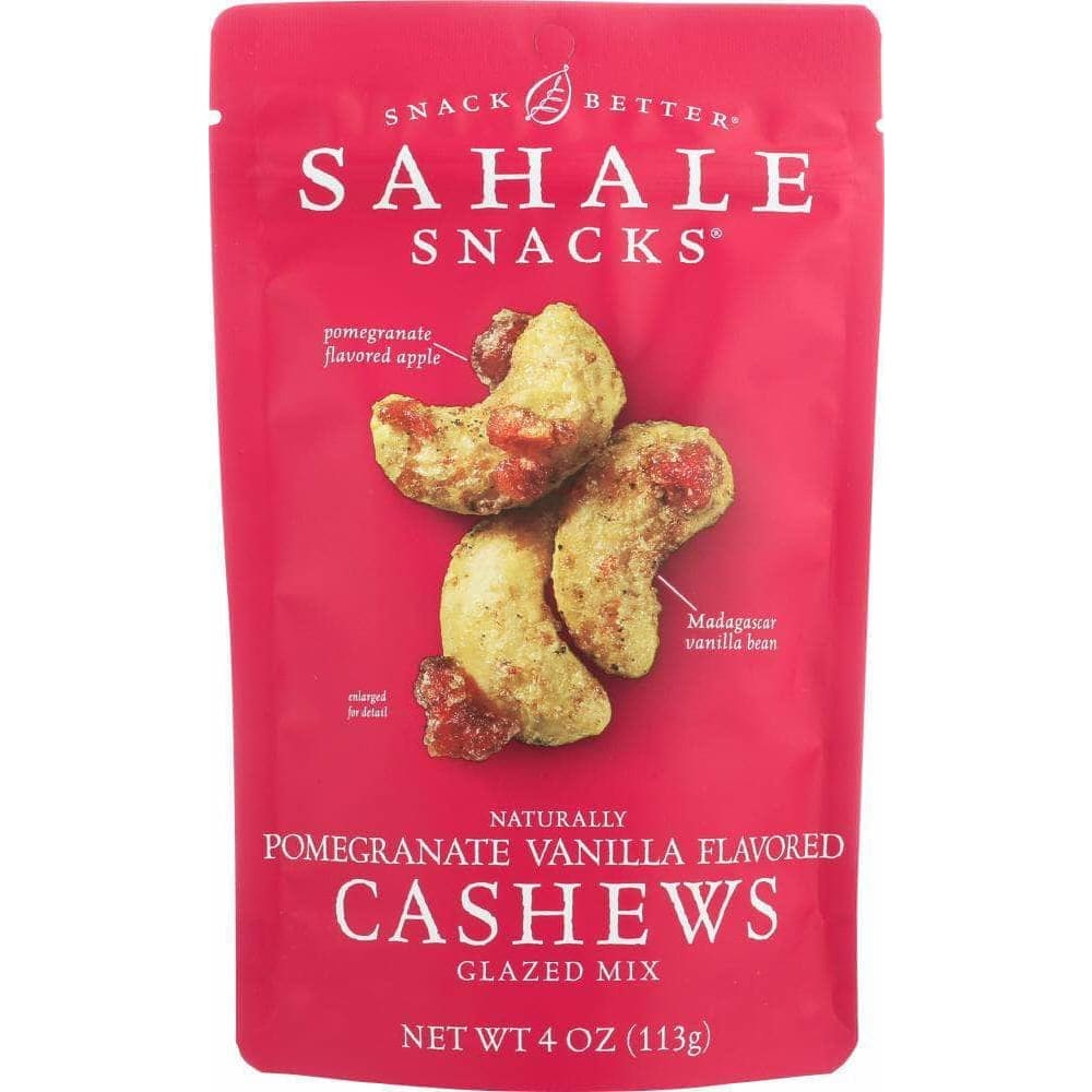 Sahale Snacks Sahale Snacks Cashews with Pomegranate and Vanilla, 4 Oz