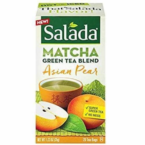 Salada Salada Tea Green Matcha Blend Asian Pear, 20 Bg