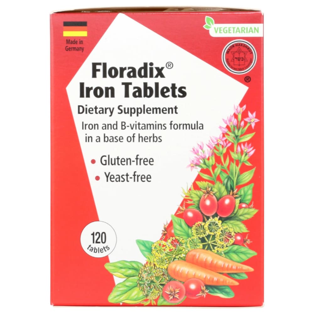 SALUS: Floradix Iron Tablets 120 tb - SALUS