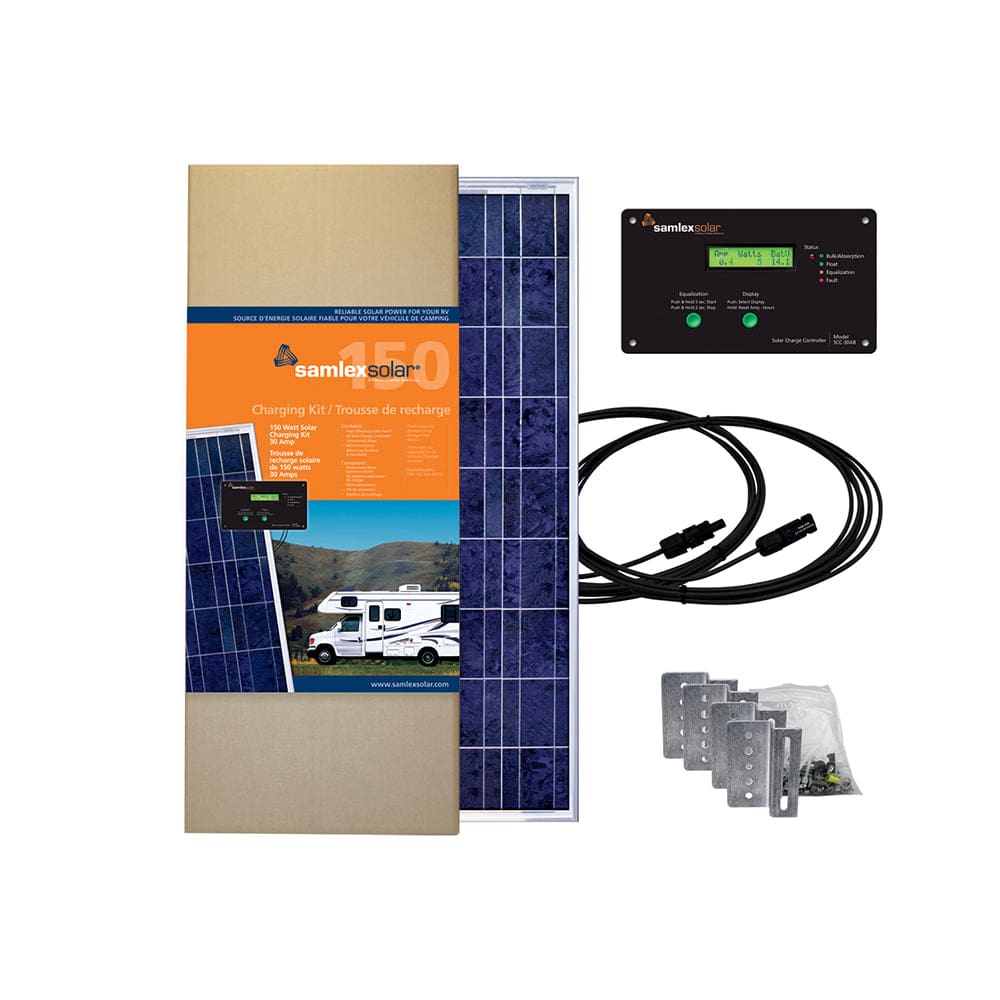 Samlex Solar Charging Kit - 150W - 30A - Outdoor | Solar Panels,Automotive/RV | Accessories - Samlex America