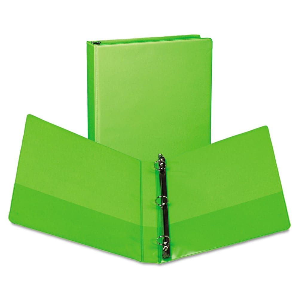 Samsill 1 Presentation View Binder Lime 2pk. (Pack of 2) - Binders & Sheet Protectors - Samsill