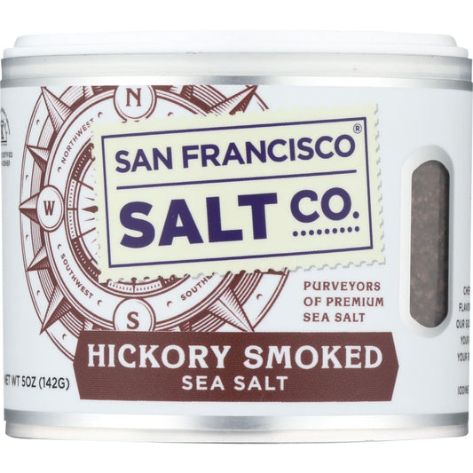 SAN FRANCISCO SALT CO: Sea Saly Hickory Smoked 5 oz (Pack of 5) - WATER BOTTLES - SAN FRANCISCO SALT