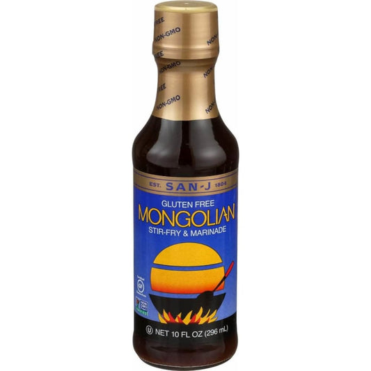 SAN J San J Mongolian Sauce, 10 Oz