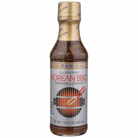 SAN J San J Sauce Korean Bbq Stir Fry, 10 Oz
