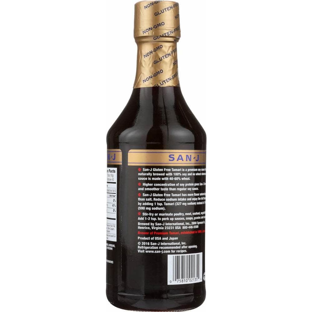 San J San J Sauce Soy Tamari Black Label, 20 oz