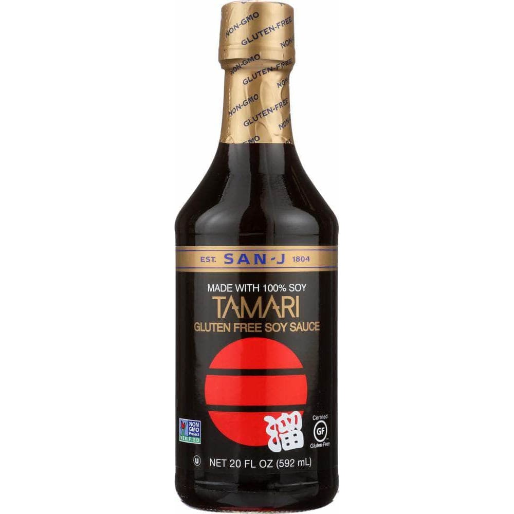 San J San J Sauce Soy Tamari Black Label, 20 oz