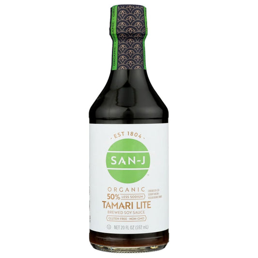 SAN J: Tamari Lite Soy Sauce 20 oz (Pack of 3) - Grocery > Pantry > Condiments - SAN J