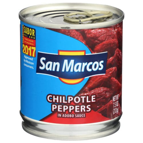 SAN MARCOS: Chipotle Peppers in Adobo Sauce 7.5 oz (Pack of 6) - Grocery > Pantry > Condiments - SAN MARCOS
