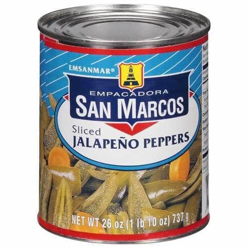 SAN MARCOS SAN MARCOS Sliced Jalapeno Peppers, 26 oz