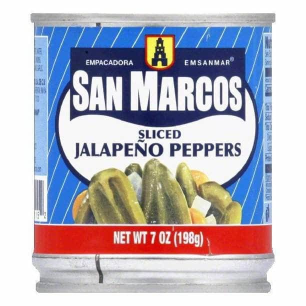SAN MARCOS SAN MARCOS Sliced Jalapeno Peppers, 7 oz