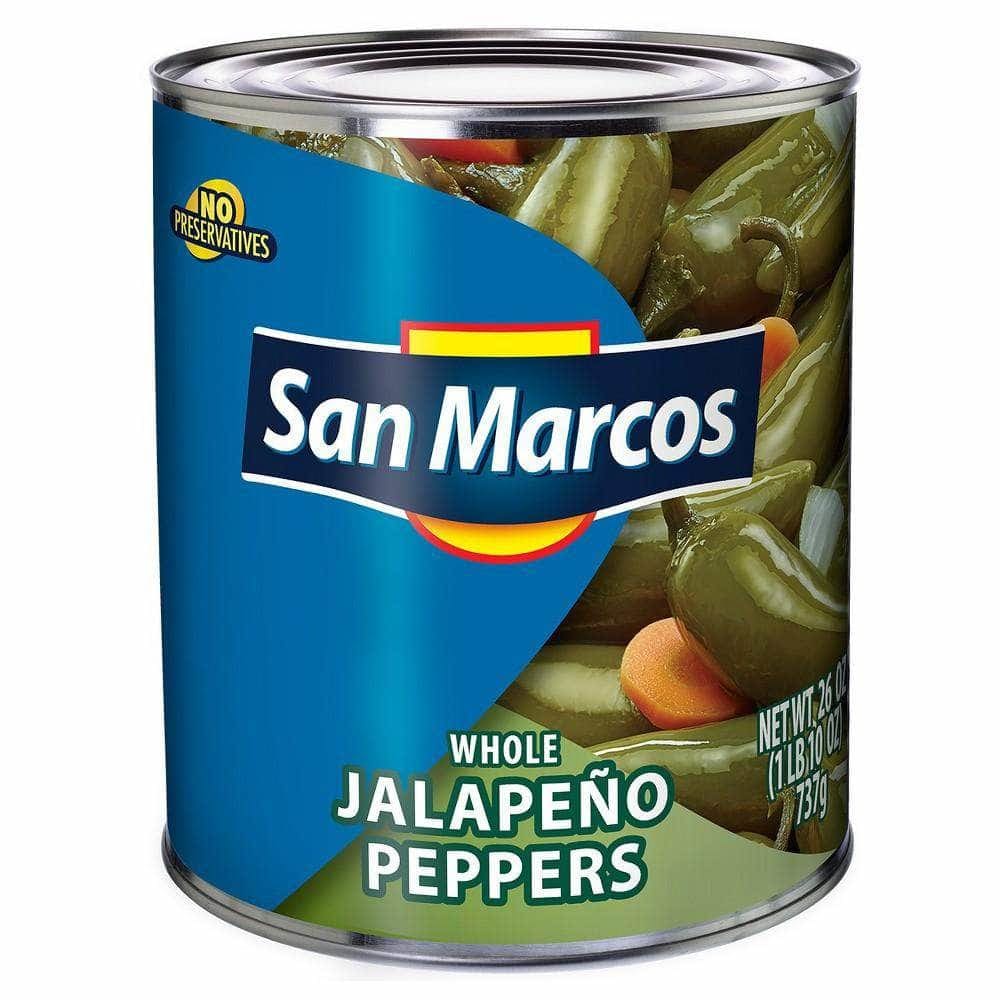 San Marcos San Marcos Whole Jalapeno Peppers, 26 oz