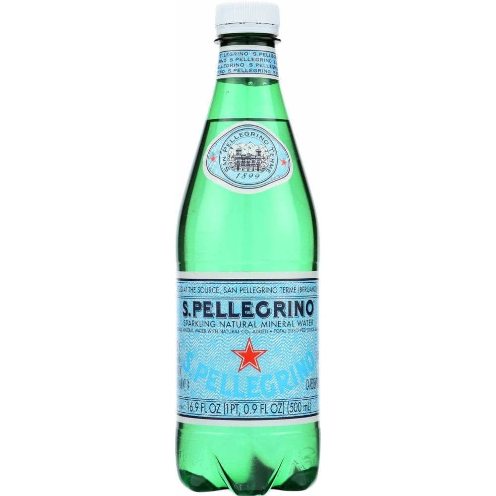 San Pellegrino San Pellegrino Sparkling Mineral Water Plastic Bottle, 500 ml