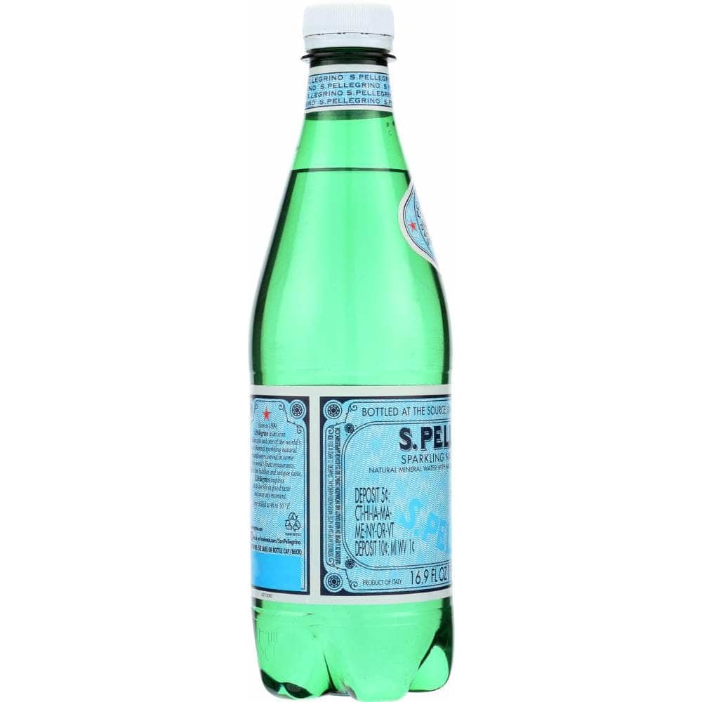 San Pellegrino San Pellegrino Sparkling Mineral Water Plastic Bottle, 500 ml