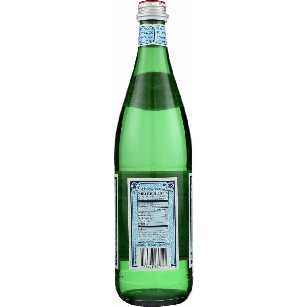 San Pellegrino San Pellegrino Sparkling Natural Mineral Water, 750 ml