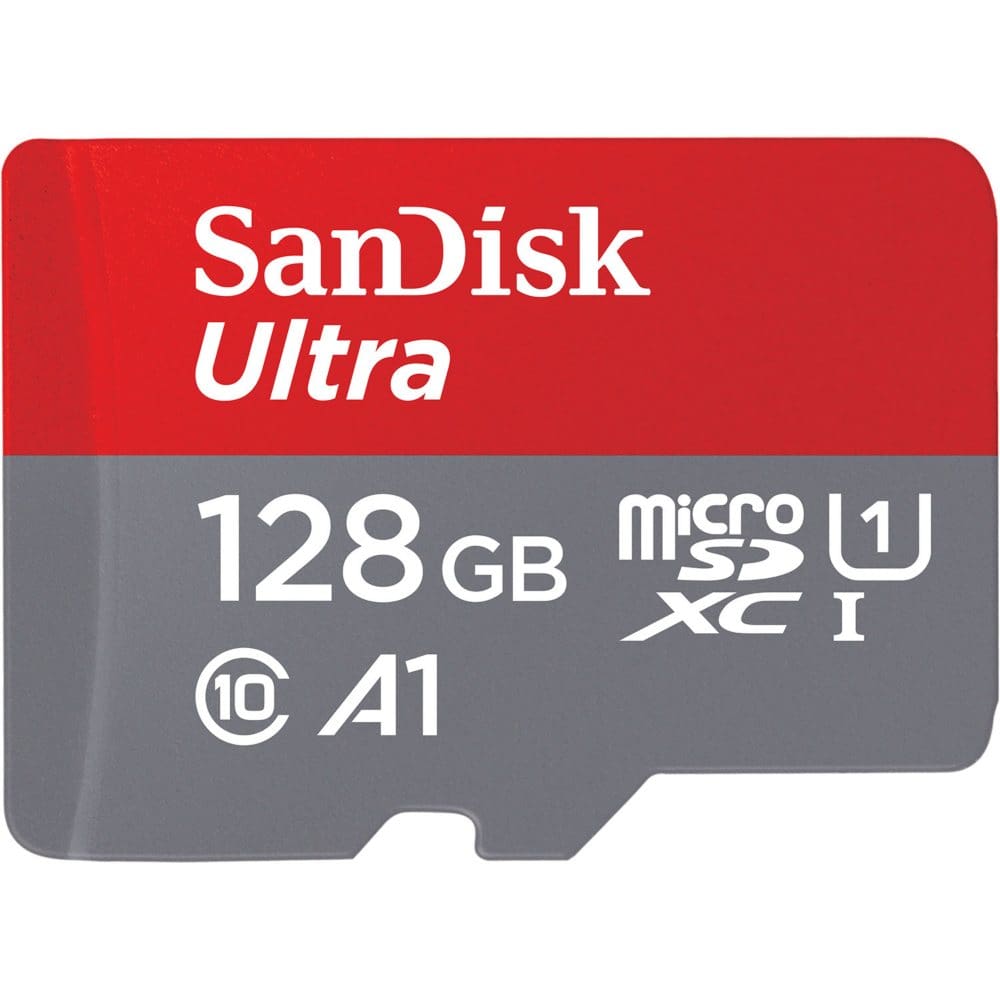 SanDisk Ultra microSDXC 128GB UHS-1 Memory Card with Adapter - Flash Drives & Memory Cards - SanDisk