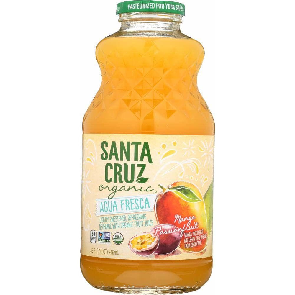 Santa Cruz Organic Santa Cruz Fresca Agua Passion Fruit Organic, 32 oz