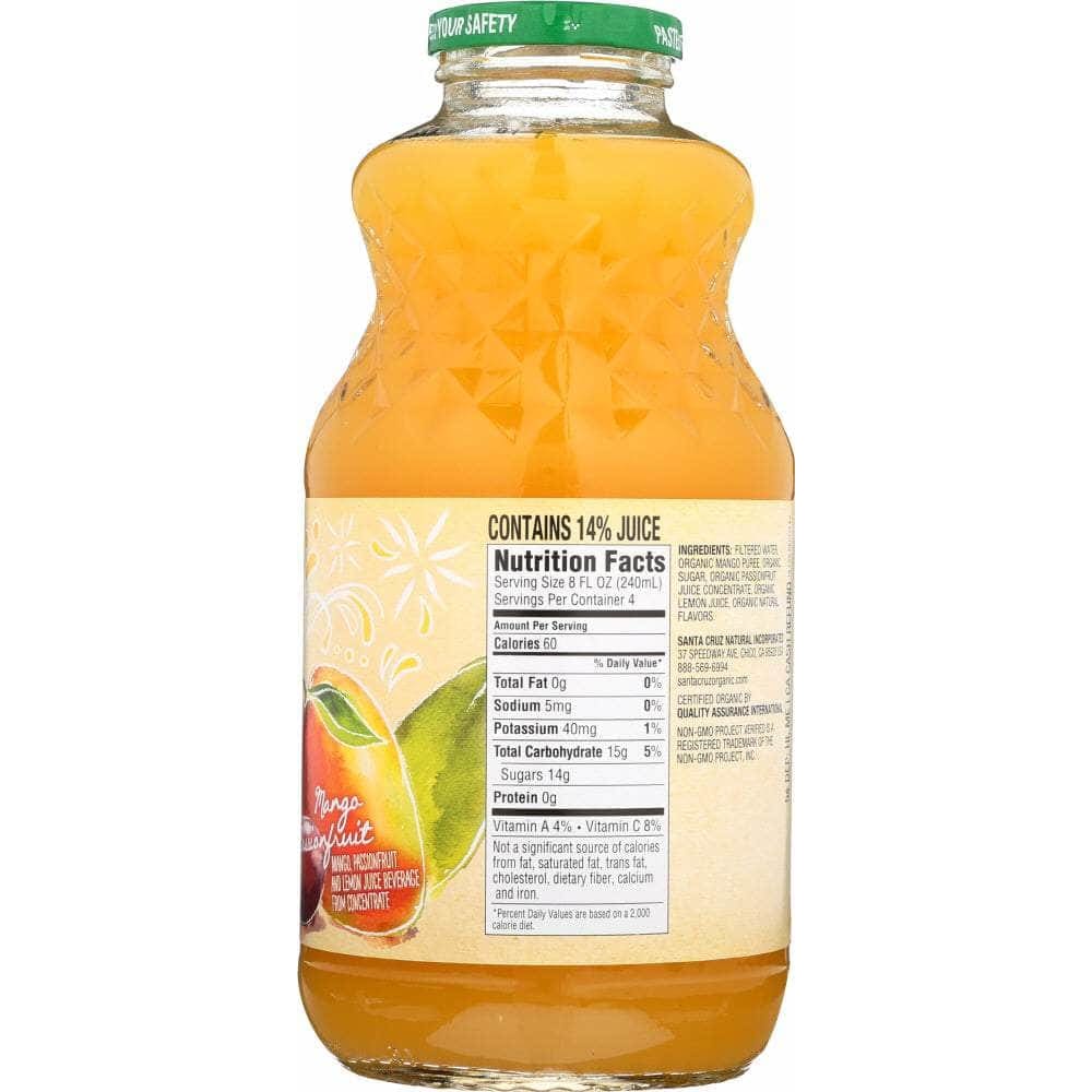 Santa Cruz Organic Santa Cruz Fresca Agua Passion Fruit Organic, 32 oz