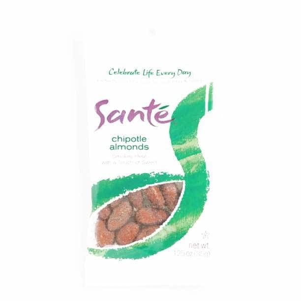 SANTE SANTE Chipotle Almonds Spicy and Smoky, 1.25 oz