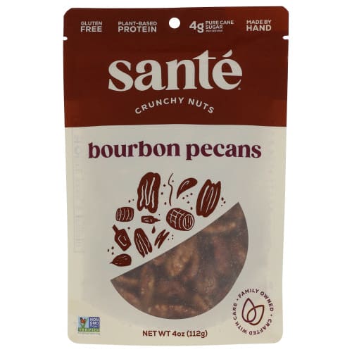 SANTE: NUTS PECANS BOURBON (4.000 OZ) (Pack of 4) - Grocery > Snacks > Nuts - SANTE