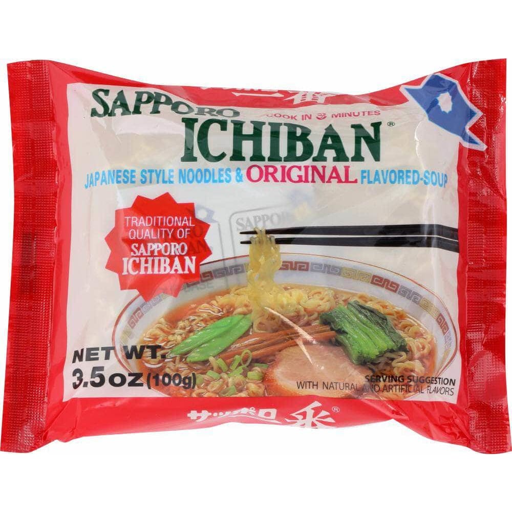 SAPPORO ICHIBAN Sapporo Ichiban Original Japanese Style Noodles, 3.5 Oz